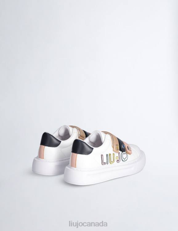 Shoes Liu Jo Platform Sneakers With Maxi Logo Kids F6063244