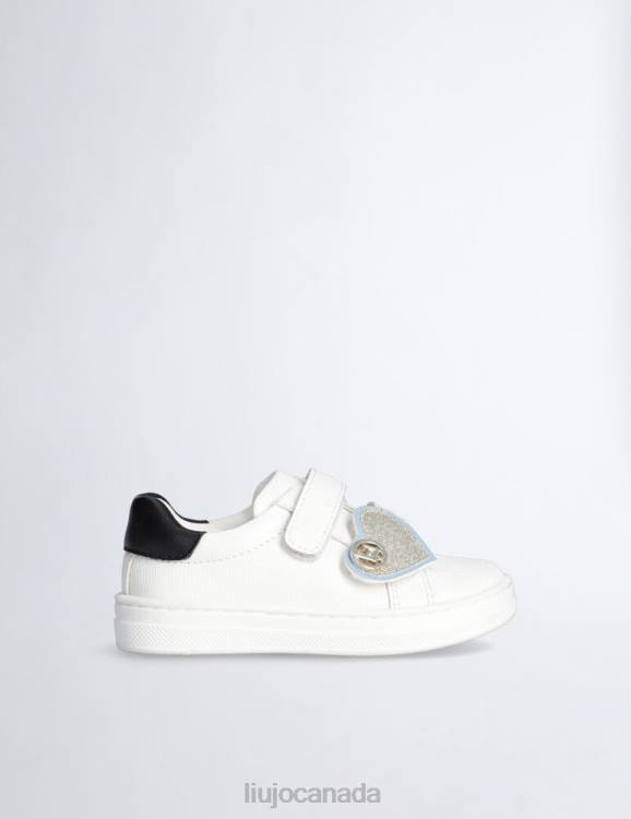 Shoes Liu Jo Sneakers With Glitter Heart Kids F6063250