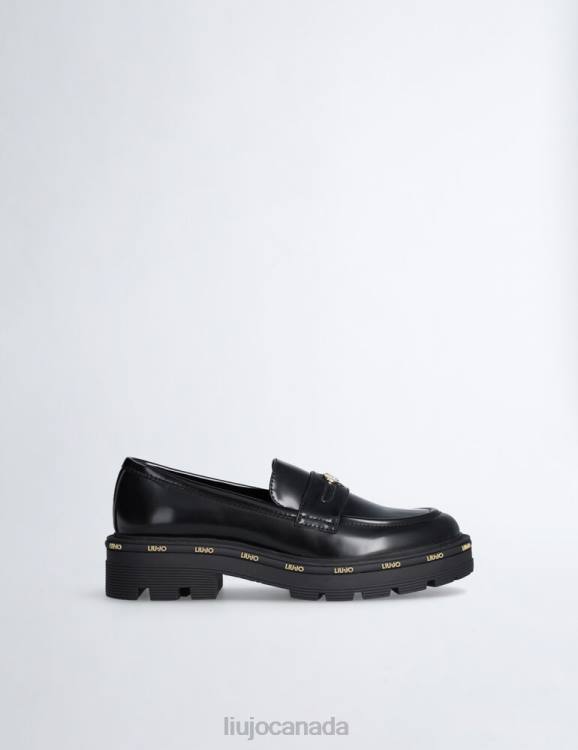 Shoes Liu Jo Loafers With Logo Kids F6063339