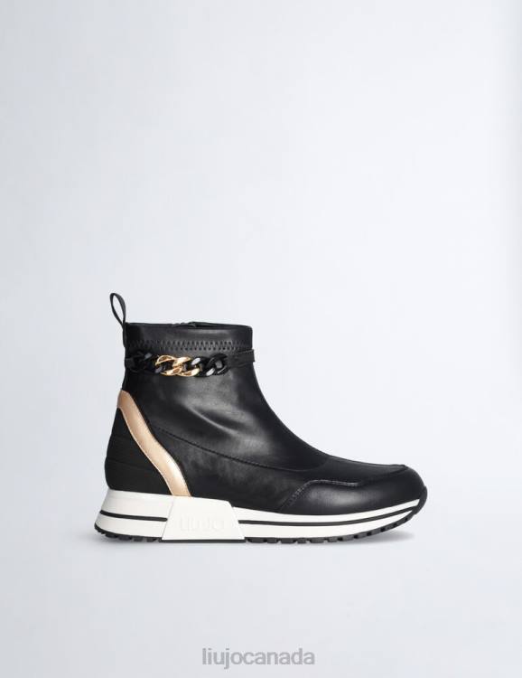 Shoes Liu Jo Boot Sneakers With Chain Kids F6063358
