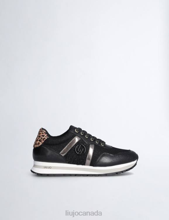 Shoes Liu Jo Glitter Mesh Sneakers Kids F6063357