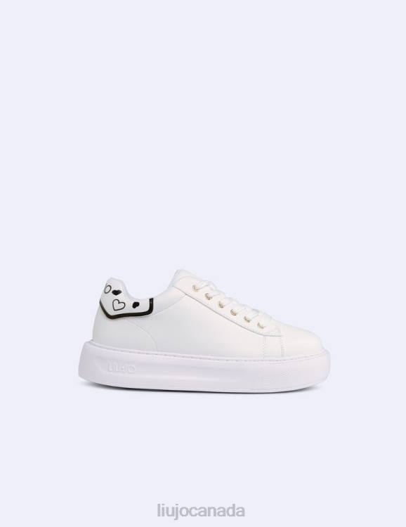 Shoes Liu Jo Platform Sneakers With Heart Pattern Kids F6063406