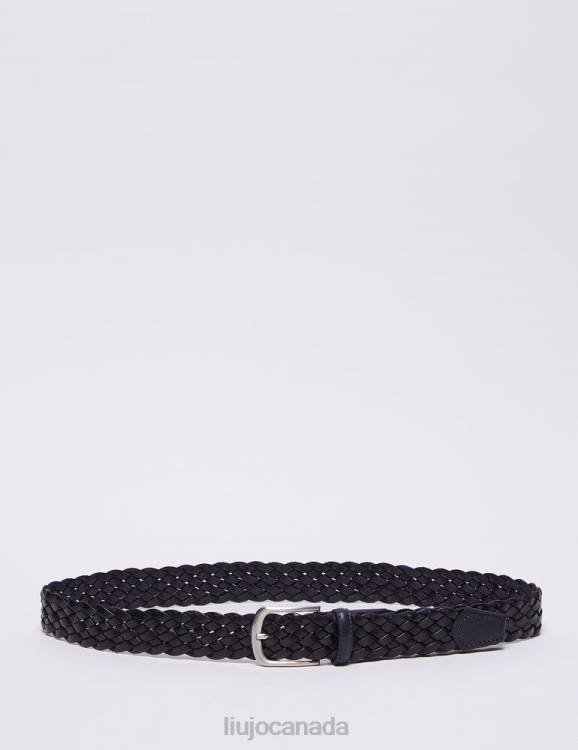 Accessories Liu Jo Leather Braided Belt Men F6063170