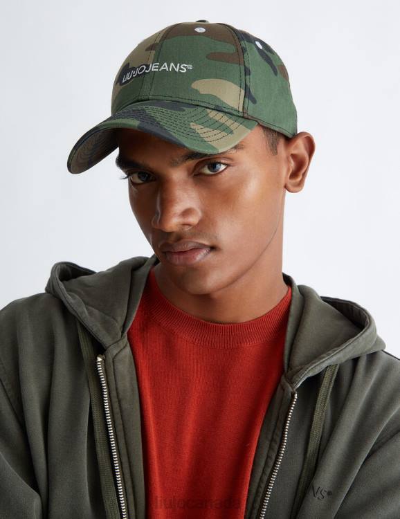 Accessories Liu Jo Camouflage Cap With Visor Men F6063172