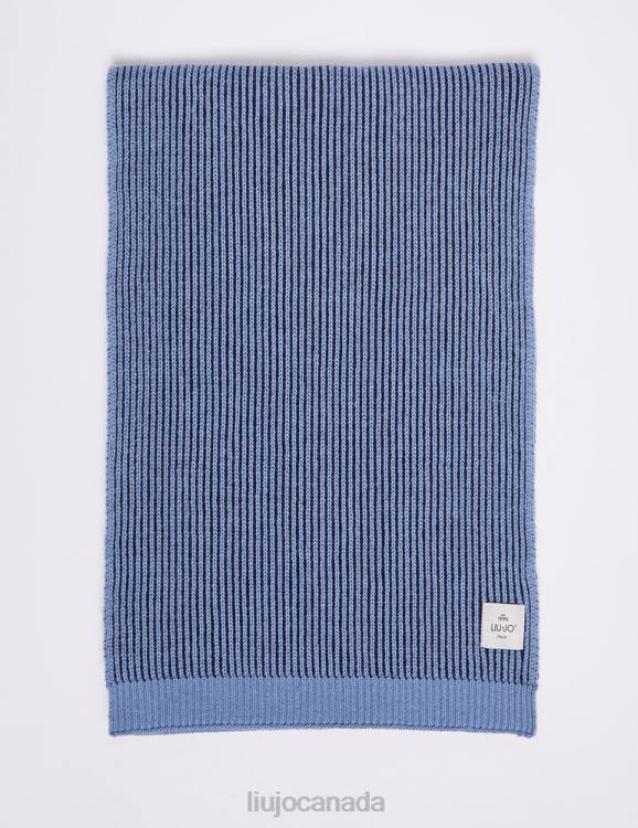 Accessories Liu Jo Cotton And Wool Scarf Men F6062409