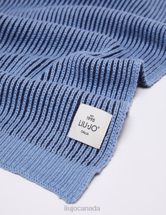 Accessories Liu Jo Cotton And Wool Scarf Men F6062409
