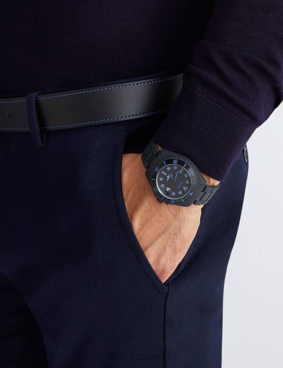 Accessories Liu Jo Black Bioceramic Watch Men F6063180