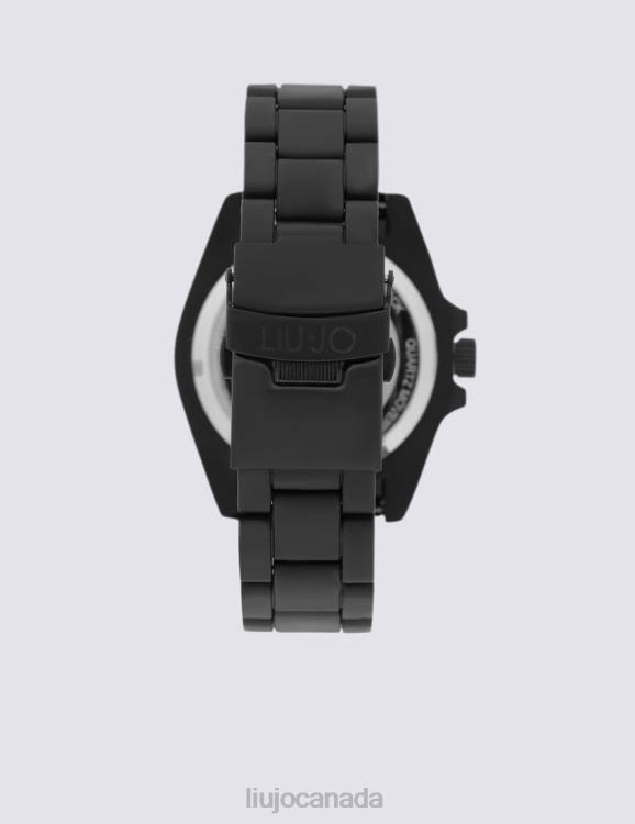 Accessories Liu Jo Black Bioceramic Watch Men F6063180
