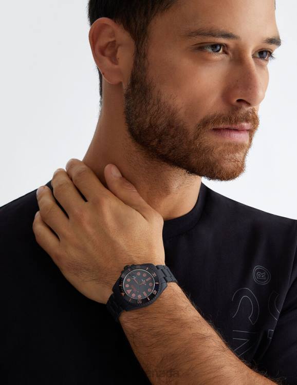 Accessories Liu Jo Black Bioceramic Watch Men F6063181