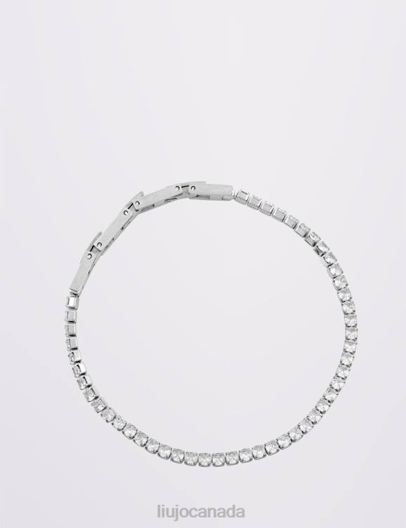 Accessories Liu Jo Bracelet With Rhinestones Men F6063187