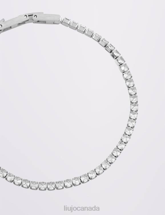 Accessories Liu Jo Bracelet With Rhinestones Men F6063187