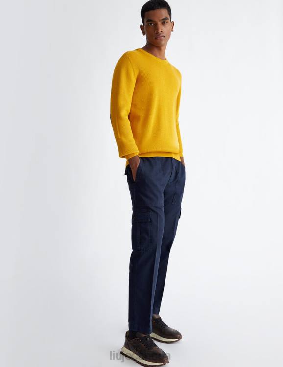 Clothing Liu Jo Cotton And Wool-Blend Pullover Men F6063024