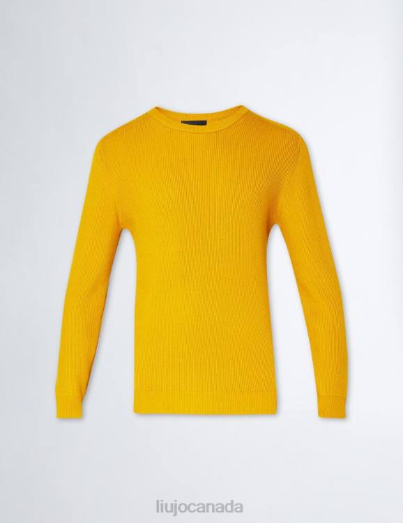 Clothing Liu Jo Cotton And Wool-Blend Pullover Men F6063024