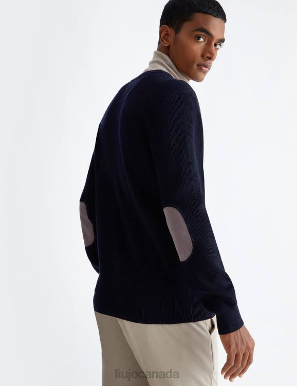 Clothing Liu Jo Cotton And Wool-Blend Pullover Men F6063056