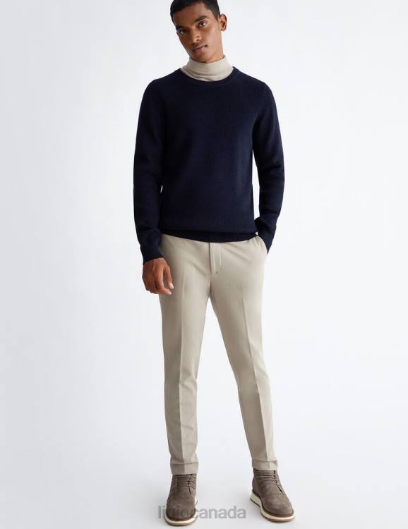 Clothing Liu Jo Cotton And Wool-Blend Pullover Men F6063056