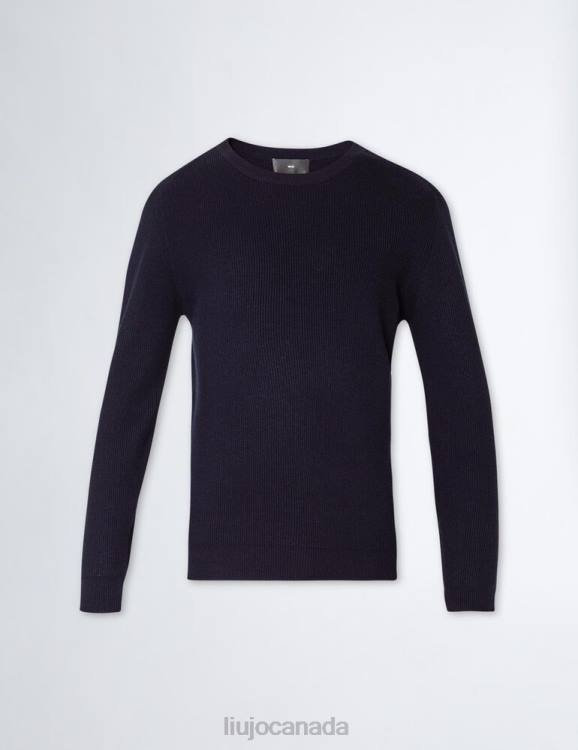 Clothing Liu Jo Cotton And Wool-Blend Pullover Men F6063056