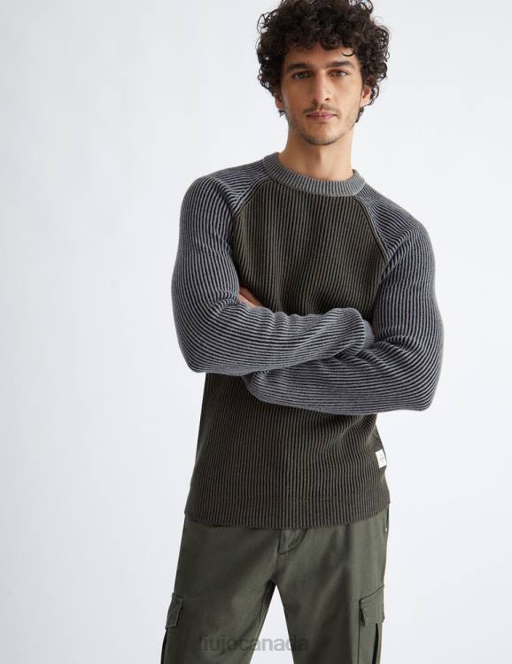 Clothing Liu Jo Cotton And Wool Jumper Men F6063017
