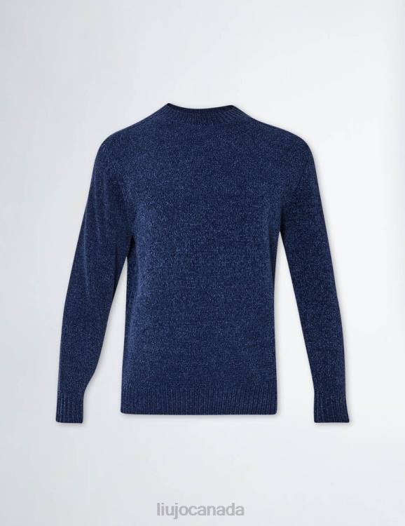 Clothing Liu Jo Dark Blue Jumper Men F6063018