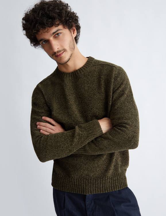 Clothing Liu Jo Dark Green Jumper Men F6063016