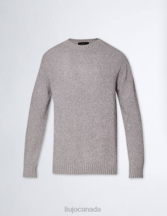 Clothing Liu Jo Grey Jumper Men F6063002