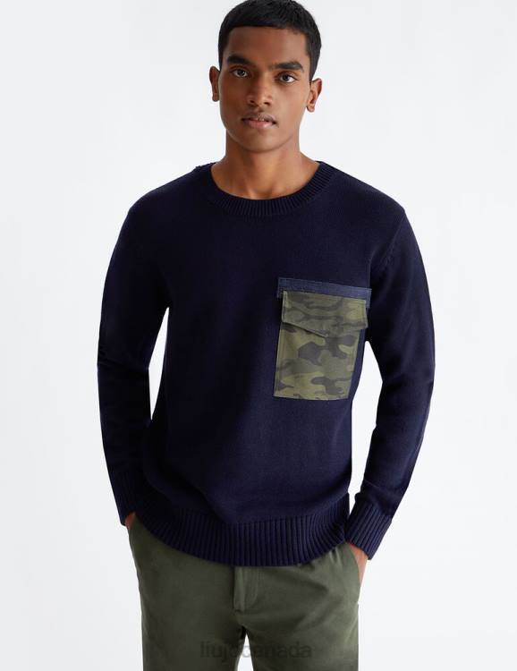 Clothing Liu Jo Sweater With Pocket Men F6062943