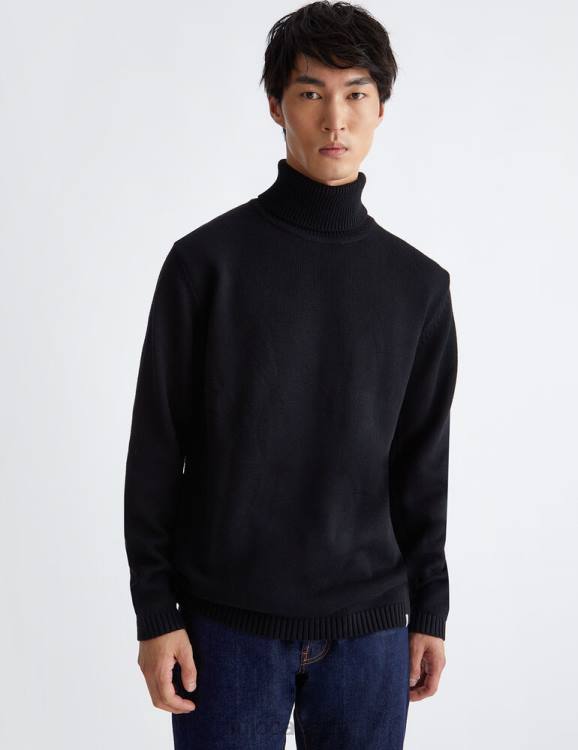 Clothing Liu Jo Turtleneck In Cotton And Wool Men F6062976