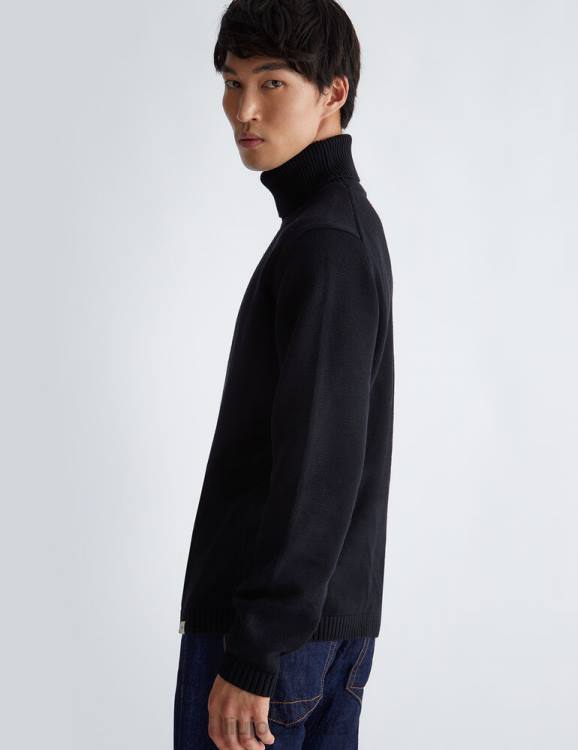 Clothing Liu Jo Turtleneck In Cotton And Wool Men F6062976