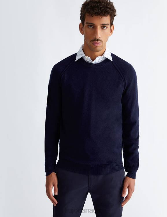 Clothing Liu Jo Wool And Cashmere Sweater Men F6063008