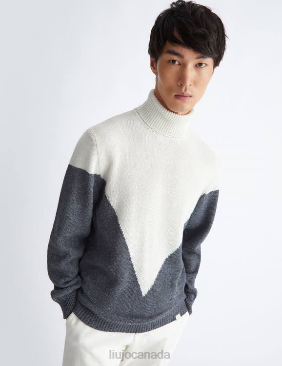 Clothing Liu Jo Wool Blend Turtleneck Men F6062987