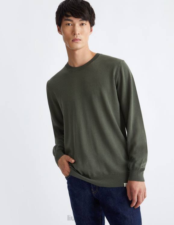 Clothing Liu Jo Wool Round-Neck Jumper Men F6062965