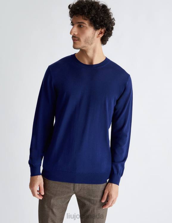Clothing Liu Jo Wool Round-Neck Jumper Men F6062983