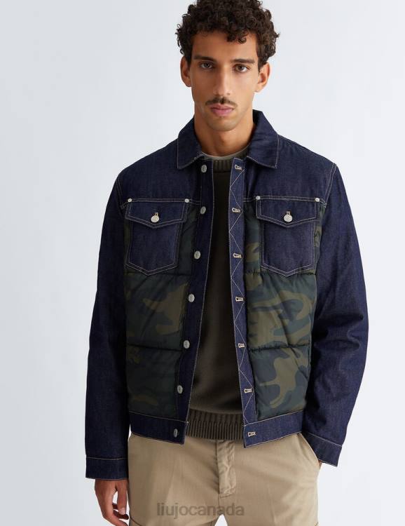 Clothing Liu Jo Padded Camouflage-Print Jacket Men F6062909