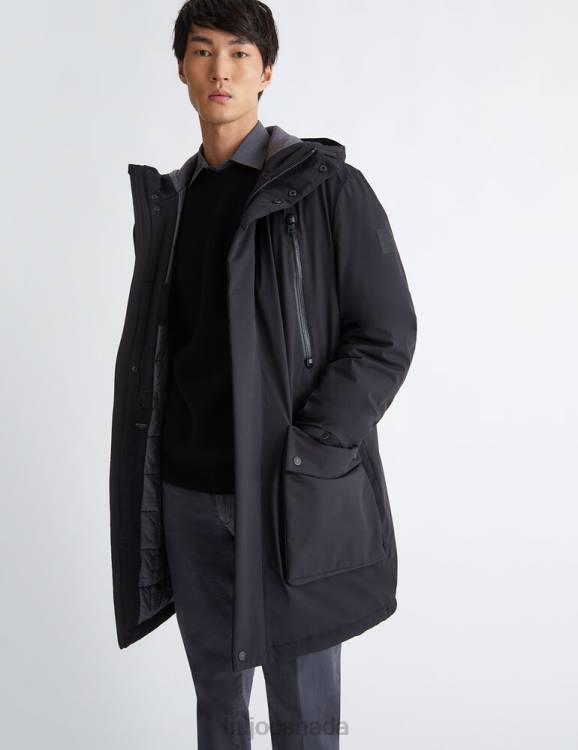 Clothing Liu Jo Parka With Sorona Padding Men F6063109