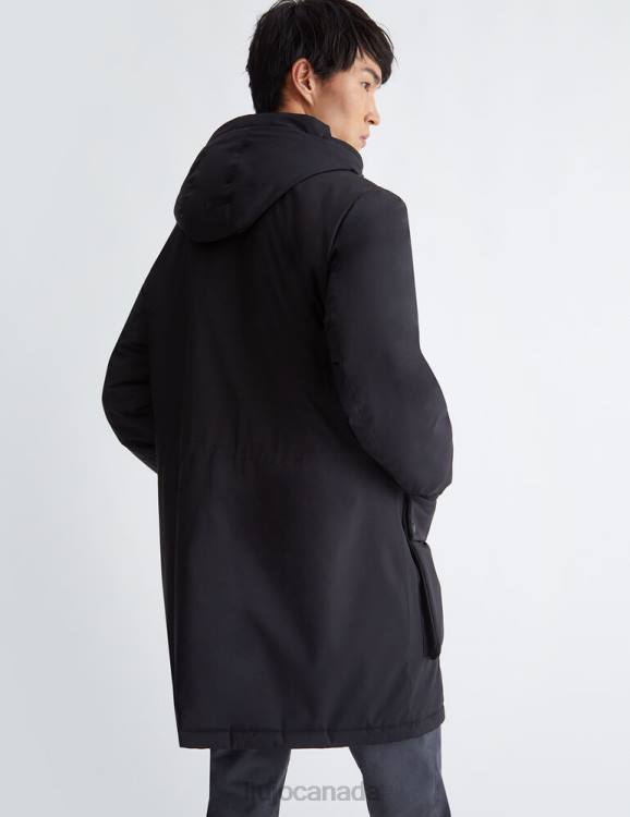Clothing Liu Jo Parka With Sorona Padding Men F6063109