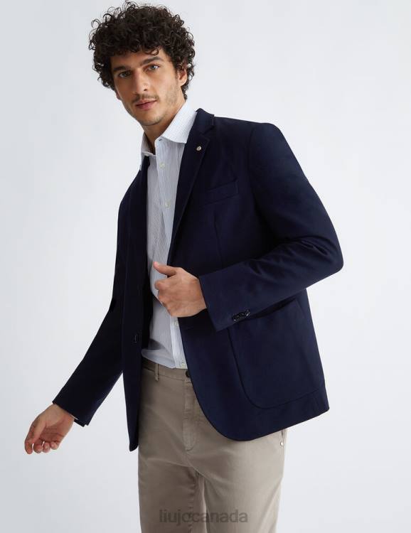 Clothing Liu Jo Regular Fit Smart Jacket Men F6062952