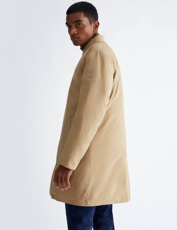 Clothing Liu Jo Trench Coat With Sorona Padding Men F6062940