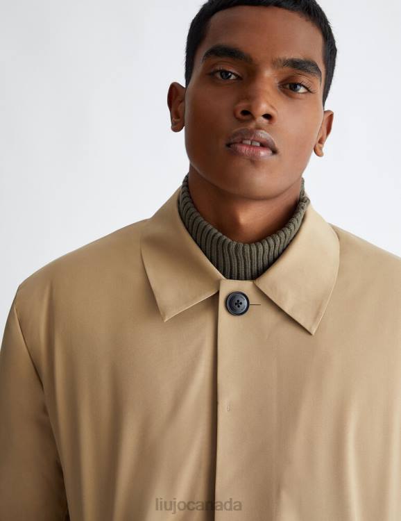 Clothing Liu Jo Trench Coat With Sorona Padding Men F6062940