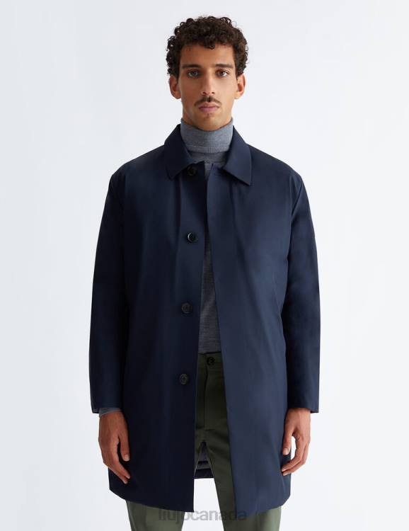 Clothing Liu Jo Trench Coat With Sorona Padding Men F6062945