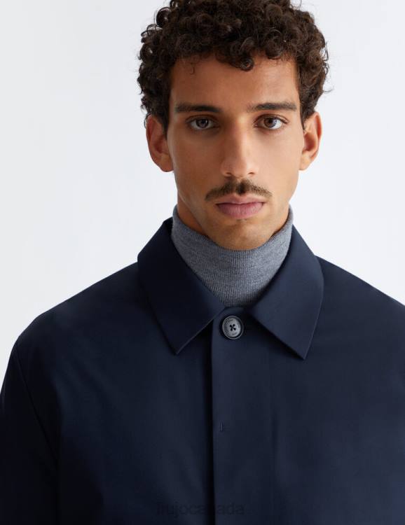 Clothing Liu Jo Trench Coat With Sorona Padding Men F6062945