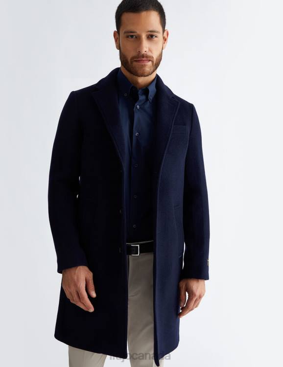Clothing Liu Jo Wool Blend Coat Men F6062996