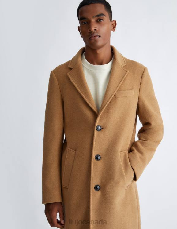 Clothing Liu Jo Wool Blend Coat Men F6063032