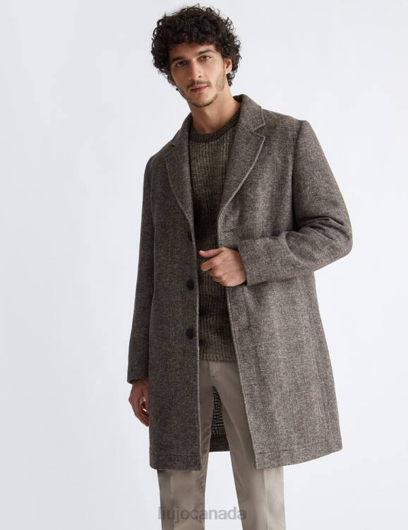 Clothing Liu Jo Wool Coat Men F6062995