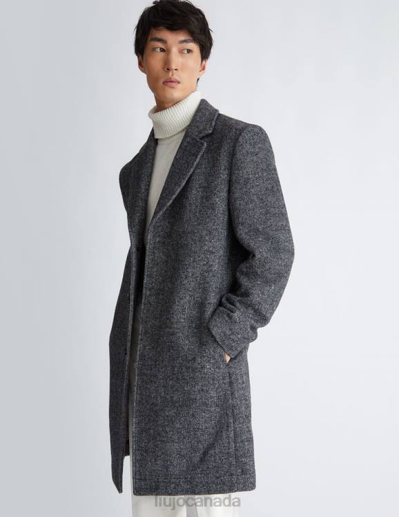 Clothing Liu Jo Wool Coat Men F6063046