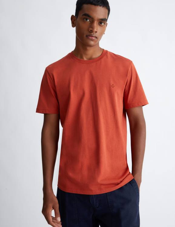 Clothing Liu Jo Red T-Shirt With Logo Men F6063081