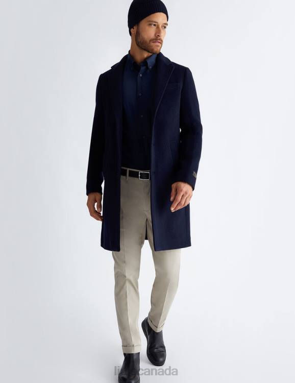 Clothing Liu Jo Dark Blue Slim-Fit Shirt Men F6062948