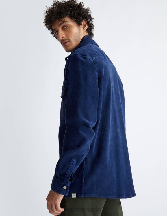 Clothing Liu Jo Oversize Velvet Shirt Men F6063037