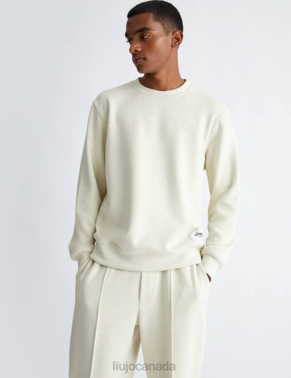 Clothing Liu Jo White Sweatshirt Men F6062986