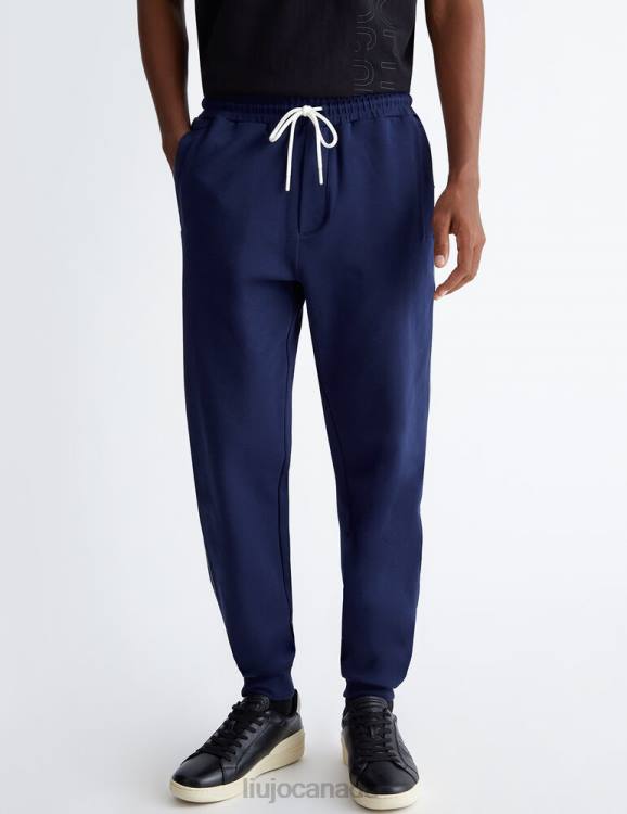 Clothing Liu Jo Blue Trousers Men F6062901