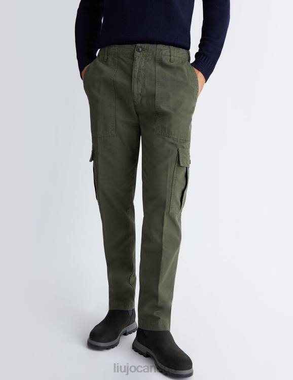 Clothing Liu Jo Regular-Fit Cargo Trousers Men F6062907