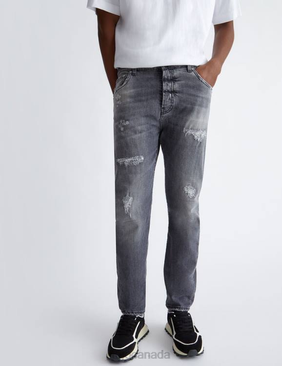 Clothing Liu Jo Twisted Fit Jeans With Rips Men F6063141